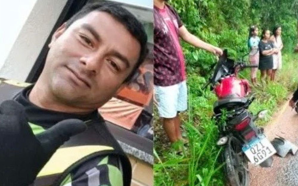 Homem morre após ser arremessado de motocicleta durante grave acidente em Manacapuru