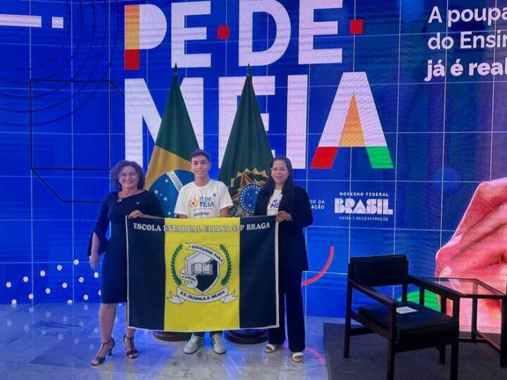 Em Brasília, aluno de escola estadual da zona norte representa o Amazonas em evento do MEC