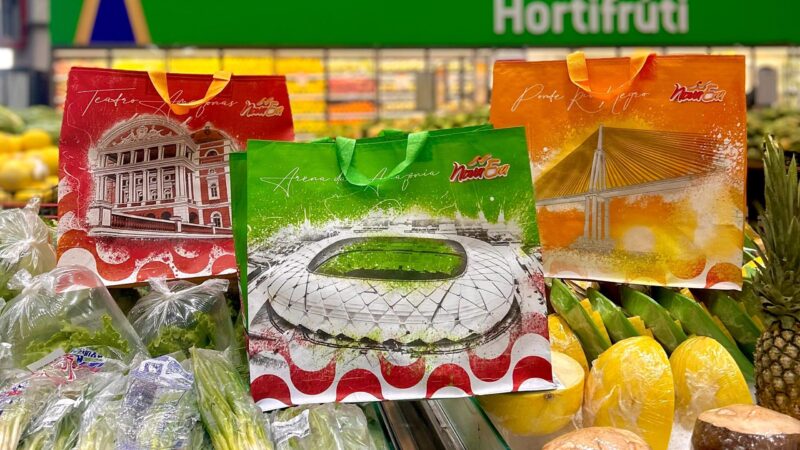 Dia do Maninho: Supermercado realiza promoção compre e ganhe de ecobags em Manaus