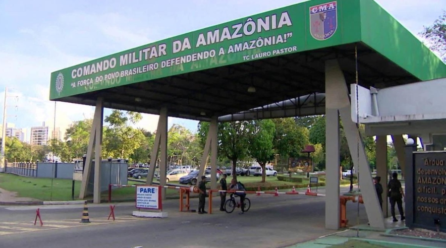 Homem morre após invadir quartel do CMA em Manaus
