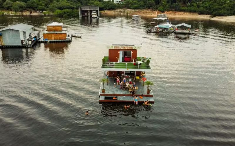MP entra com recurso contra decisão que barrou retirada de flutuantes do lago Tarumã-Açu em Manaus
