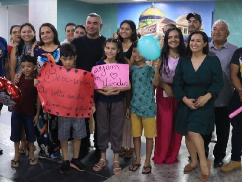 Amazonenses resgatados no Rio Grande do Sul retornam a Manaus