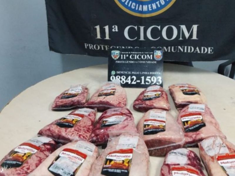 Homem é preso por furtar carnes em supermercado de Manaus