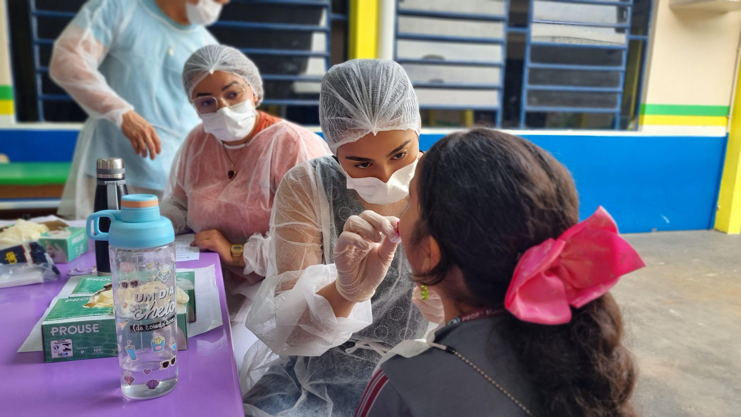 Projeto leva orientações de saúde bucal a estudantes de escolas públicas de Manaus