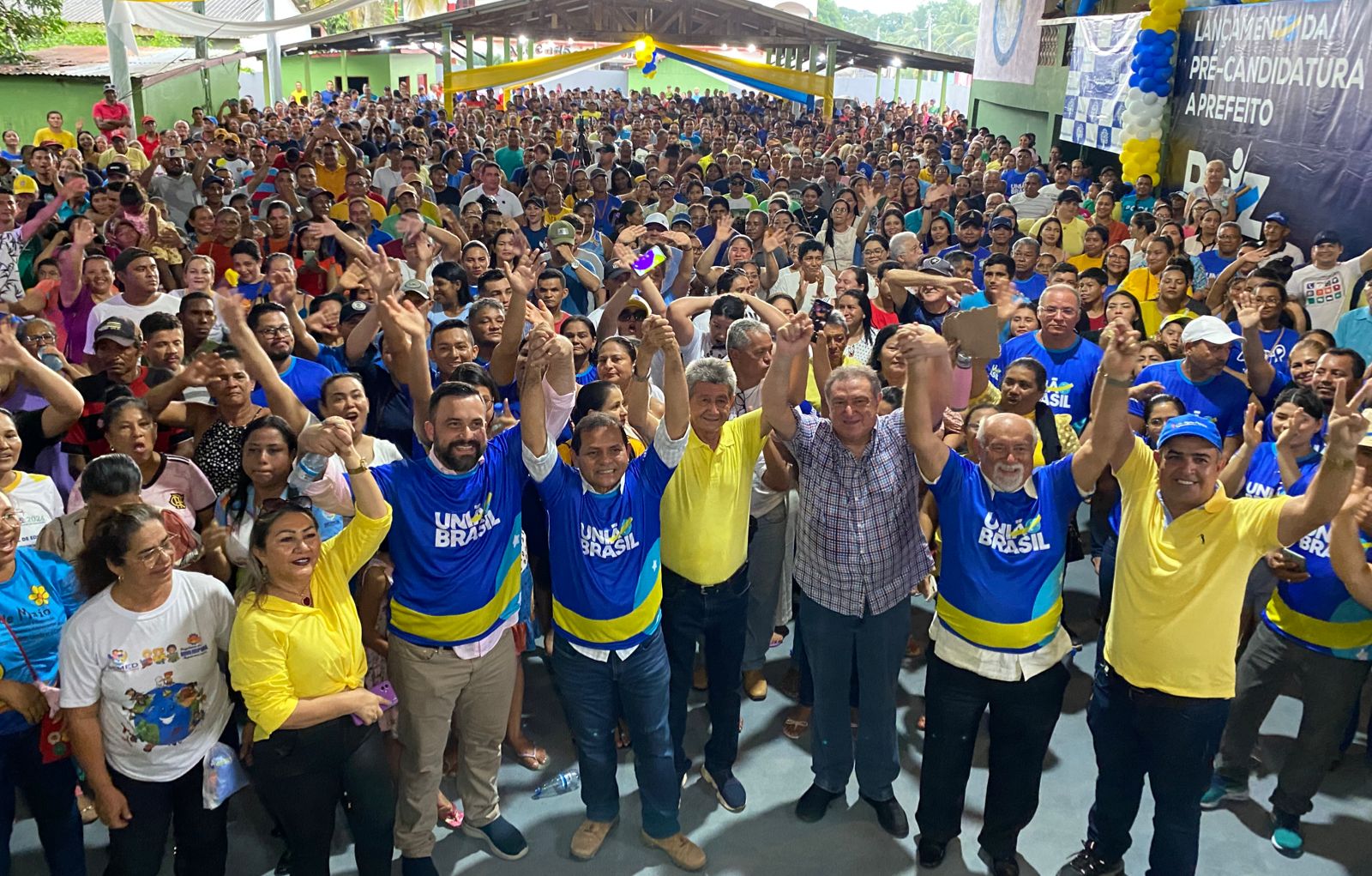 Jocione Souza lança Raiz à pré-candidato a prefeito de Novo Aripuanã em grande evento