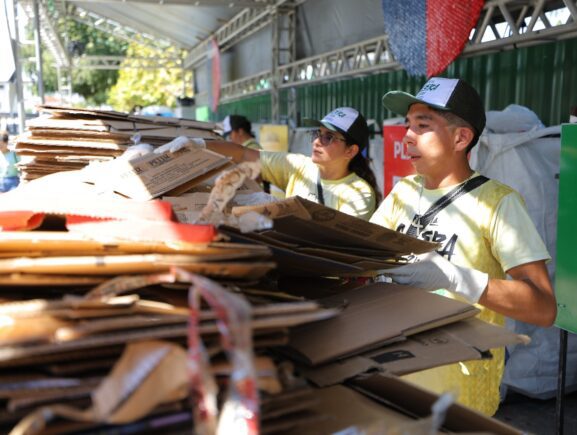 ‘Recicla, Galera’ chega a marca de 1,4 tonelada de resíduos enviados para reciclagem
