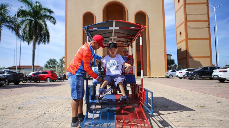 Festival de Parintins 2024: primeiro triciclo adaptado para pessoas com mobilidade reduzida garante turismo acessível