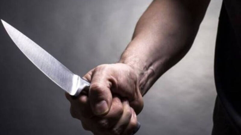 IMAGENS FORTES: Homem é morto a facadas e tem a mão decepada após agredir esposa