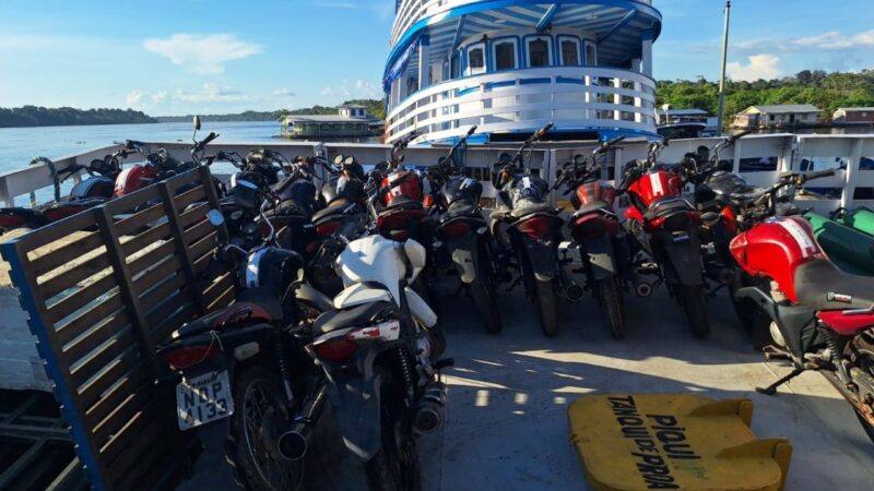 Motocicletas são apreendidas com adulteração de sinal em Tapauá no AM
