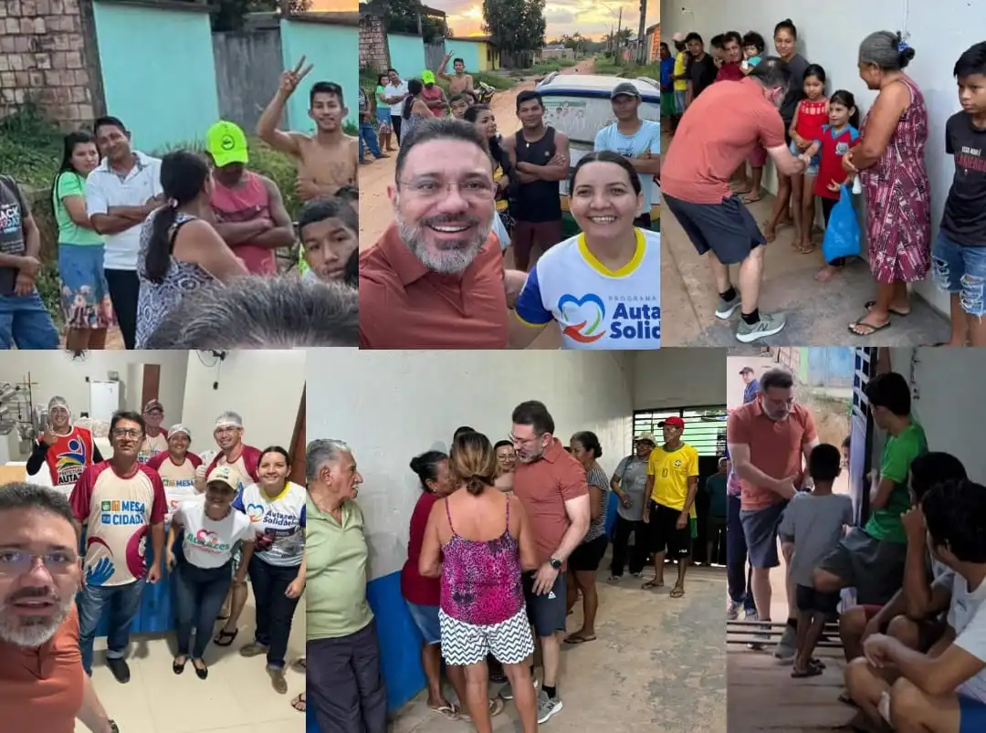 Andreson Cavalcante participa das entregas do pão na mesa do programa Autazes Solidário