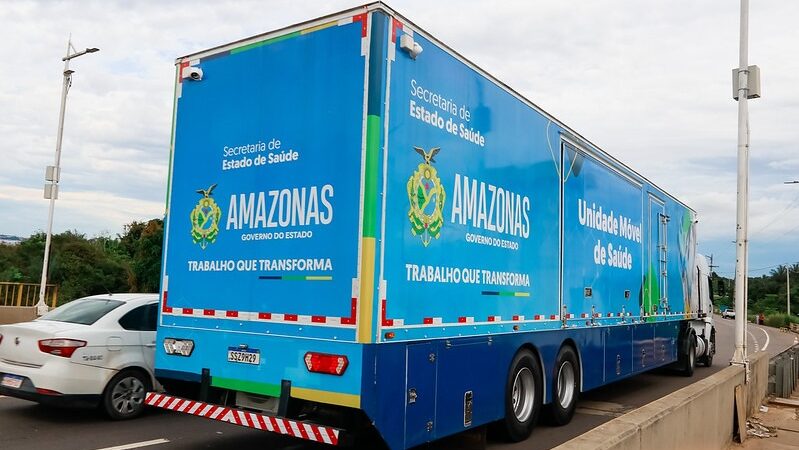 Carretas de apoio à saúde começam a atender em Presidente Figueiredo e Parintins, no Amazonas