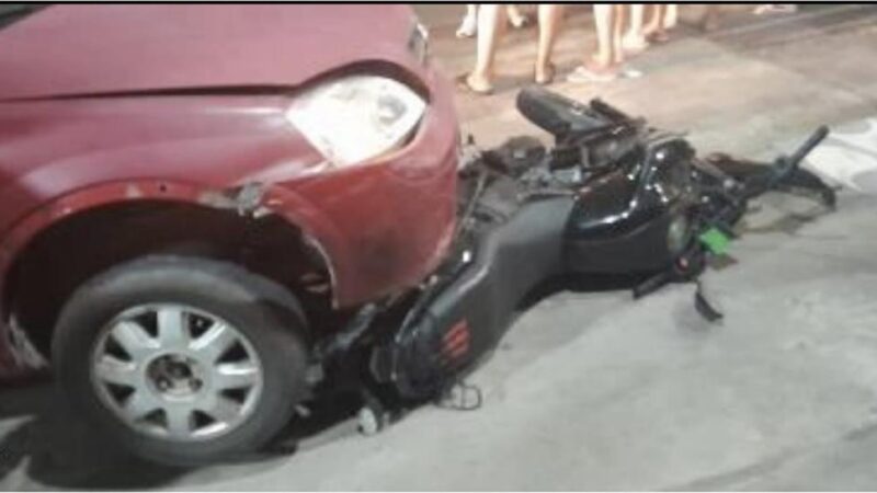 Motorista bêbado atropela ocupantes de moto na Zona Leste de Manaus