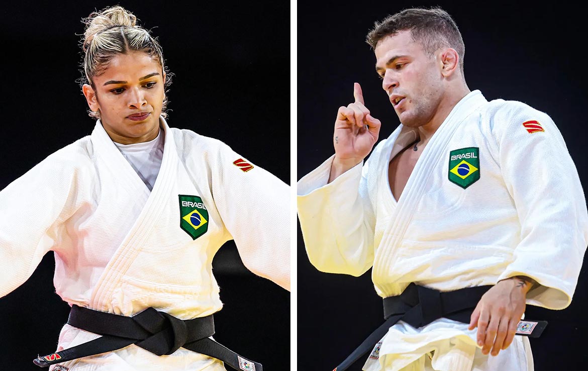 Olimpíadas de Paris: Brasil conquista prata e bronze no judô