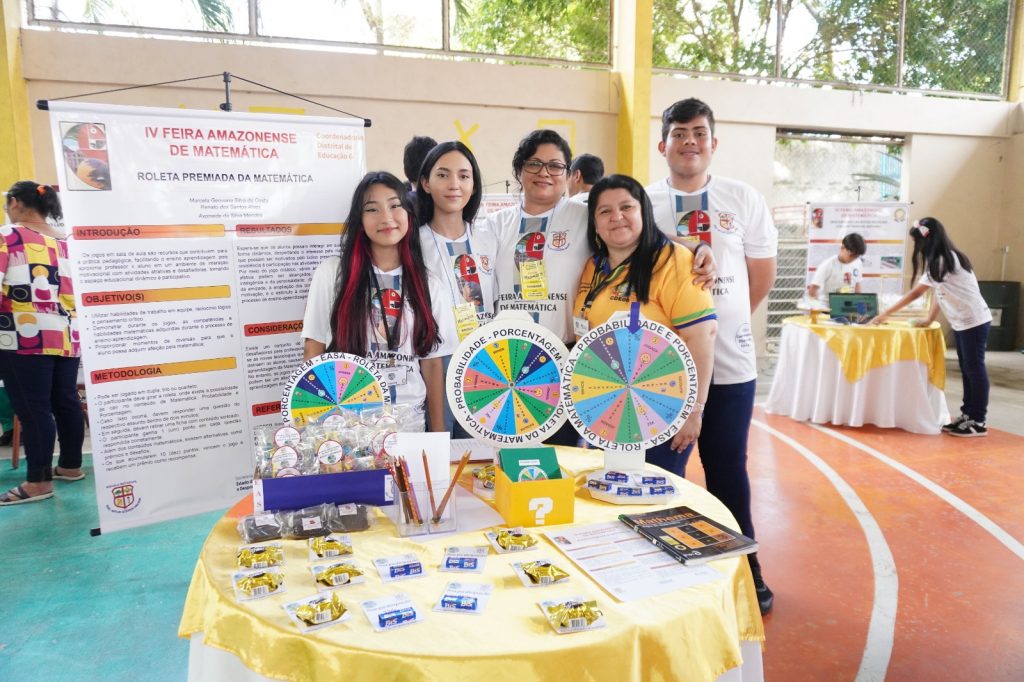 Escolas da rede estadual participam da 4ª Feira Amazonense de Matemática da Coordenadoria Distrital de Educação 6