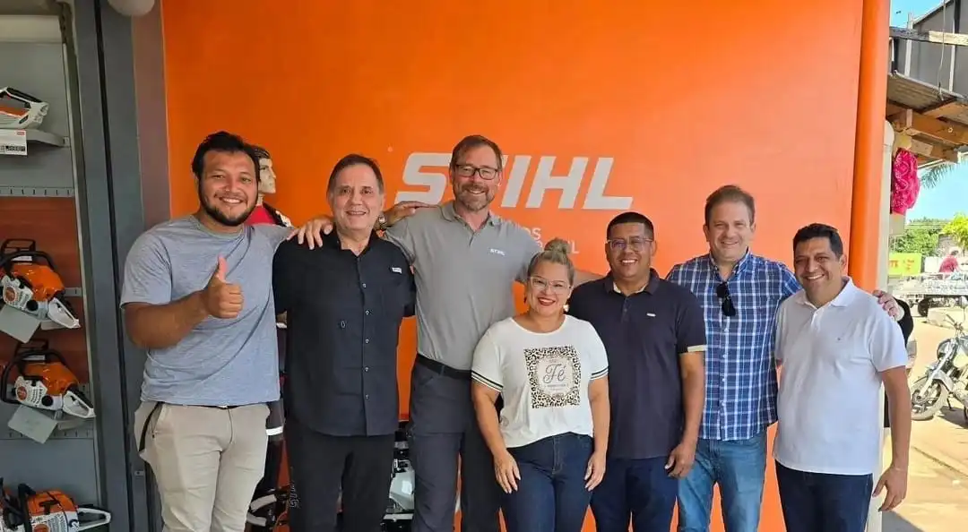 Grupo Clara Eletro recebe os principais diretores da STIHL em Autazes