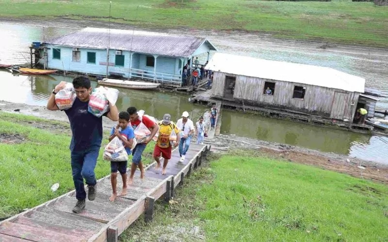 Governo do Amazonas enviará ajuda humanitária a pescadores de cidades das calhas do Alto Solimões e Madeira