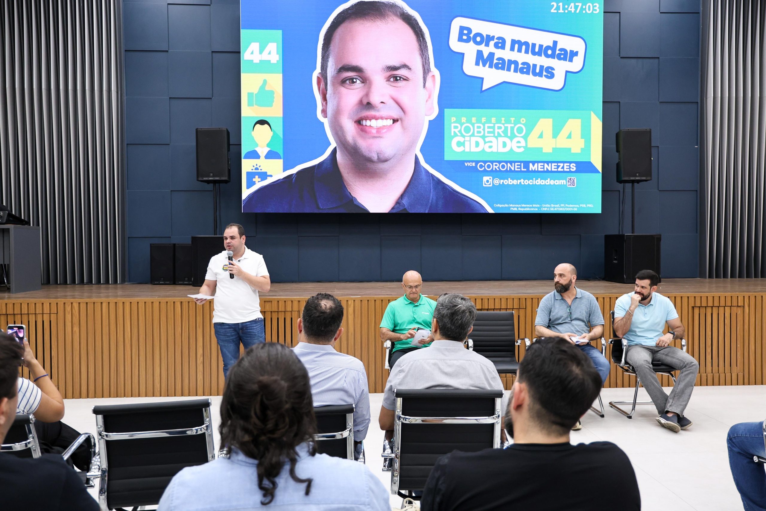 Roberto Cidade vai reduzir burocracia para o setor de bares e restaurantes