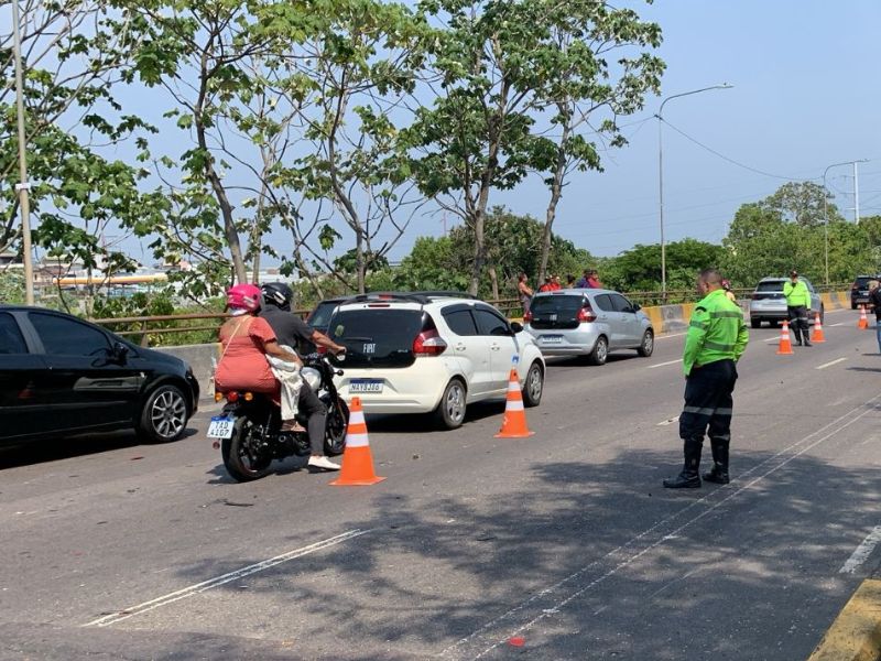 Suspeito de atropelar e matar dois homens em Manaus é preso por embriaguez