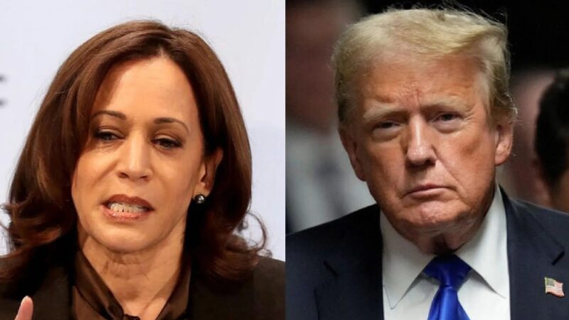 Trump e Kamala Harris estão empatados na final da eleição americana