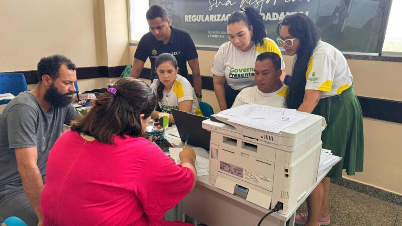 Governo Presente: Sect realiza atendimentos voltados para regularização fundiária na zona norte de Manaus