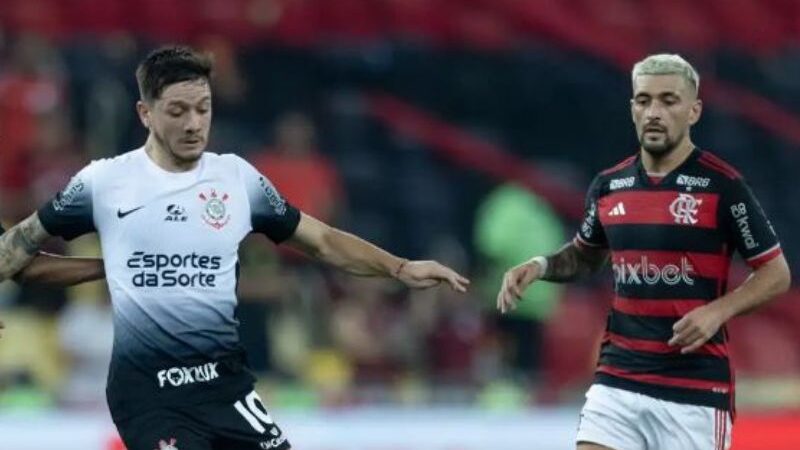 Flamengo e Corinthians se enfrentam por vaga