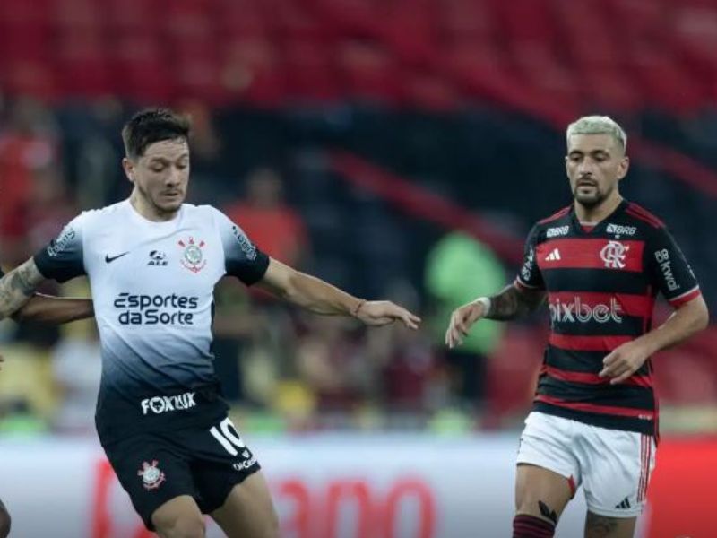 Flamengo e Corinthians se enfrentam por vaga