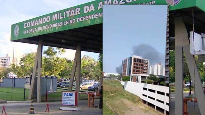 Incêndio atinge dependências do CMA em Manaus