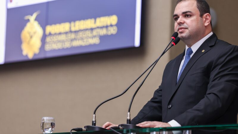 Na tribuna da Aleam, Roberto Cidade agradece à população de Manaus pela expressiva votação no pleito municipal