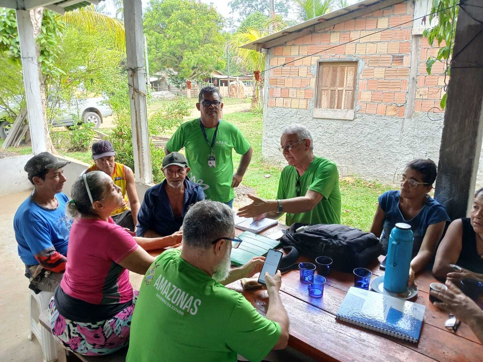 Técnicos da ADS oferecem consultoria técnica para produtores da zona rural de Manaus