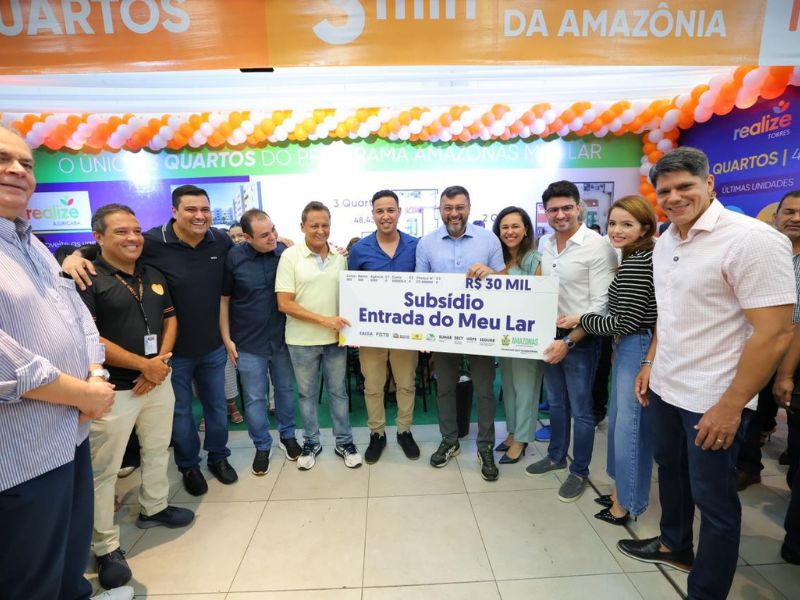 Feirão Amazonas Meu Lar concede subsídio de até R$ 35 mil