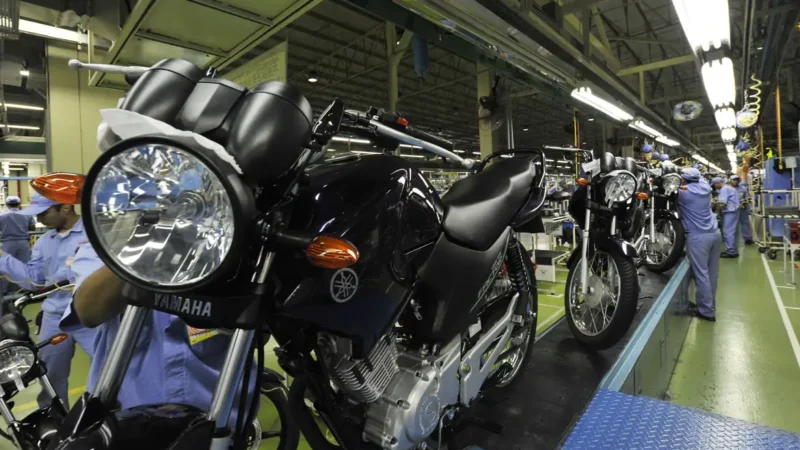 Produção de motocicletas no Polo Industrial Manaus cresce 12%