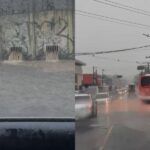 Chuva intensa provoca alagamentos e caos no trânsito