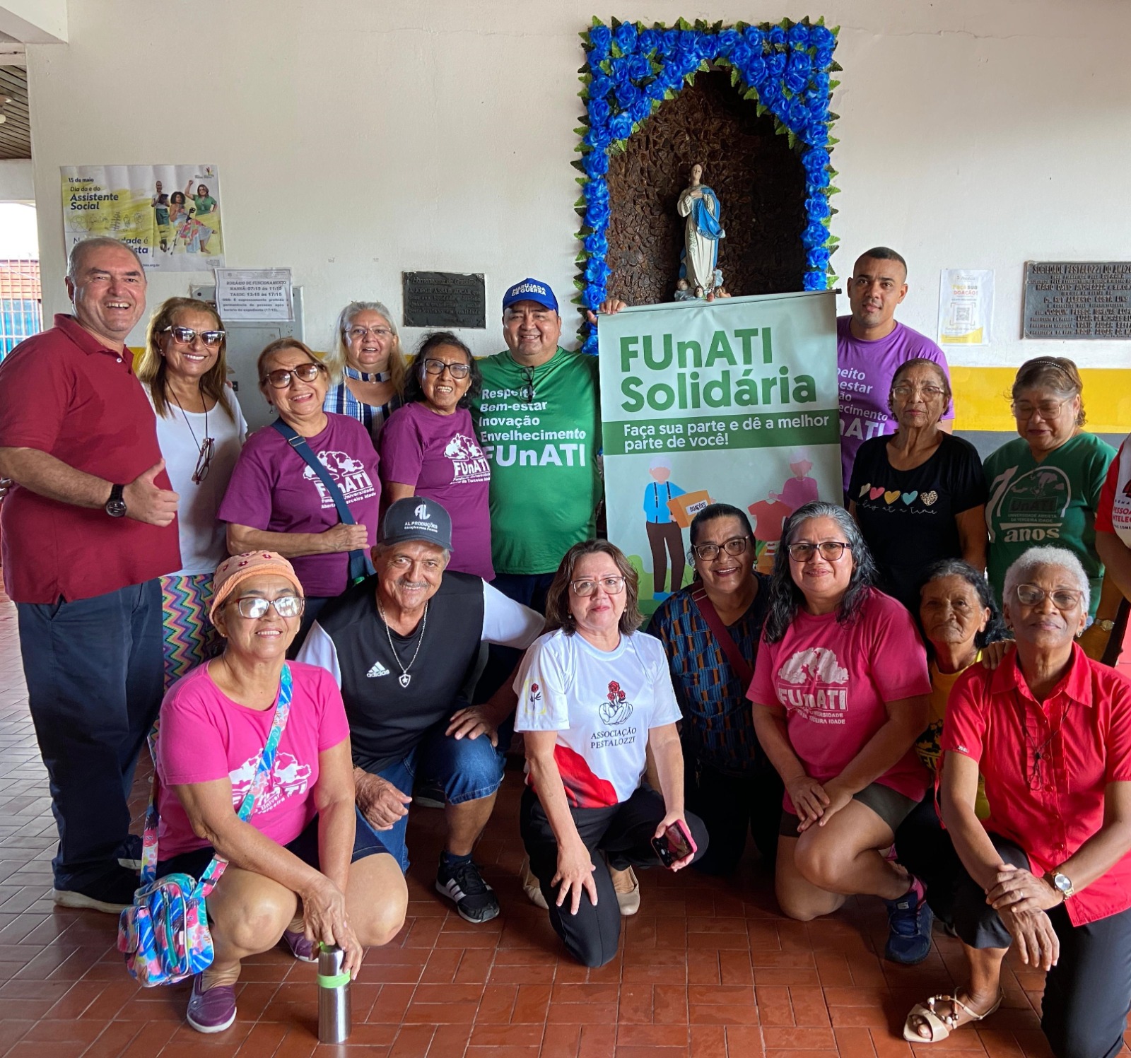 FUnATI conclui projeto solidário com doação de alimentos, produtos de limpeza e brinquedos a pessoas em vulnerabilidade social