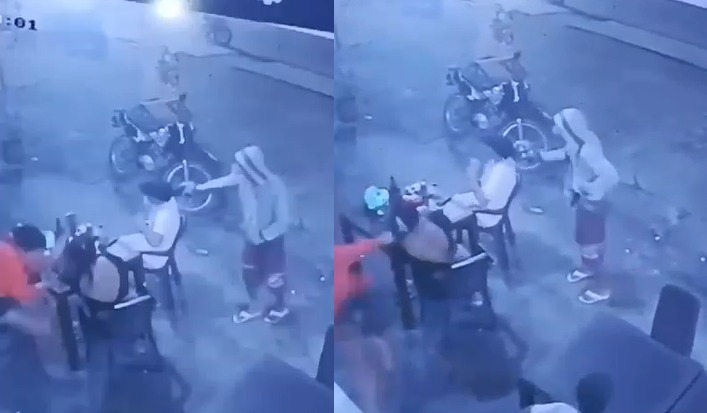 Homem é morto com tiros na cabeça em mesa de bar no Amazonas