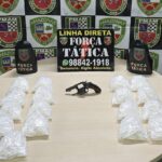 Drogas e arma de fogo são apreendidas em patrulhamento na zona sul de Manaus