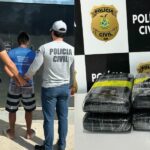 Homem é preso com quatro tabletes de cocaína em embarcação no Amazonas