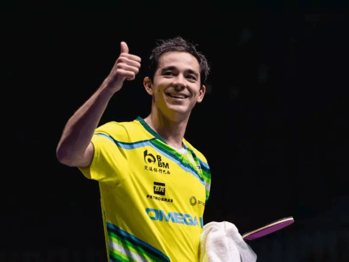 Hugo Calderano bate número 3 e vai à semi em etapa da Copa do Mundo