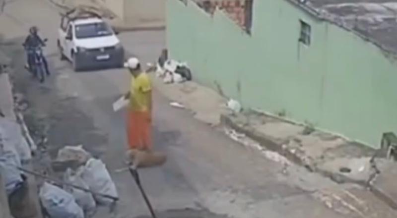 Motorista da Amazonas Energia atropela cachorro e foge sem prestar socorro em Manaus