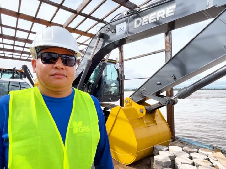 Indígena Mura se destaca como Operador de Máquinas no Projeto Potássio Autazes