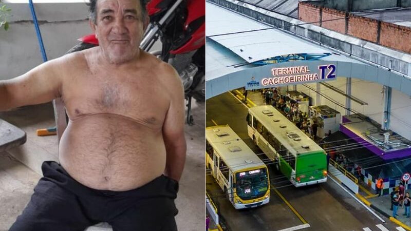 Idoso desaparece em Manaus após ser visto com casal desonhecido no T2