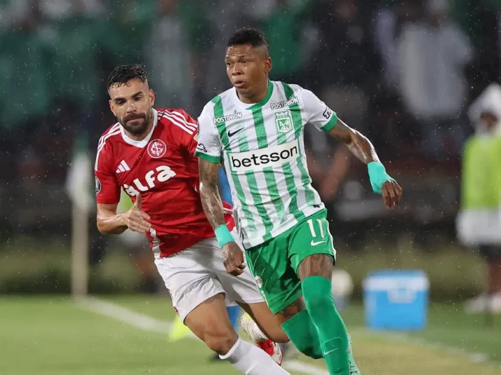 Inter é superado por 3 a 1 pelo Atlético Nacional na Libertadores