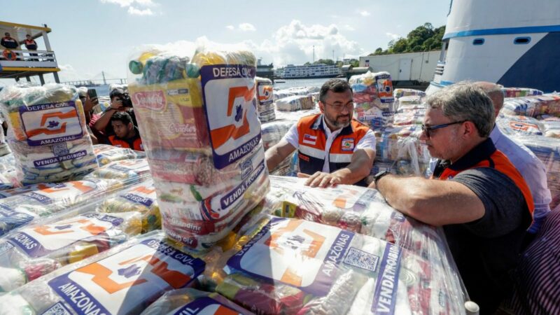 Governo do Amazonas divulga boletim sobre a cheia no estado, neste sábado