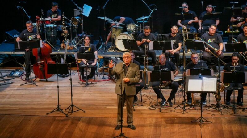 Amazonas Band celebra clássicos do Green Jazz Festival em apresentação no Teatro Amazonas