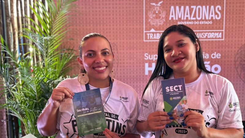 Festival de Parintins 2025: Sect inicia atendimento no Turistódromo com orientação sobre regularização fundiária