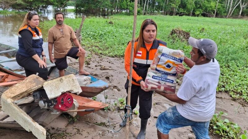 Mais de 370 comunidades recebem ajuda humanitária do Governo do Amazonas
