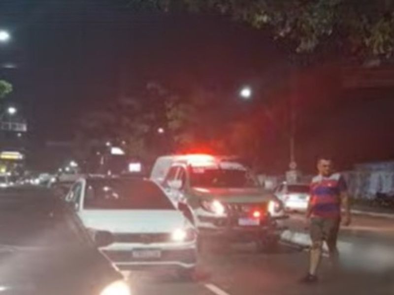 Morador de rua morre após ser atropelado na Djalma Batista