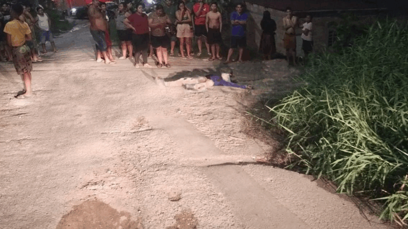 Motociclista de app é morto a facadas após aceitar corrida na Zona Norte Manaus