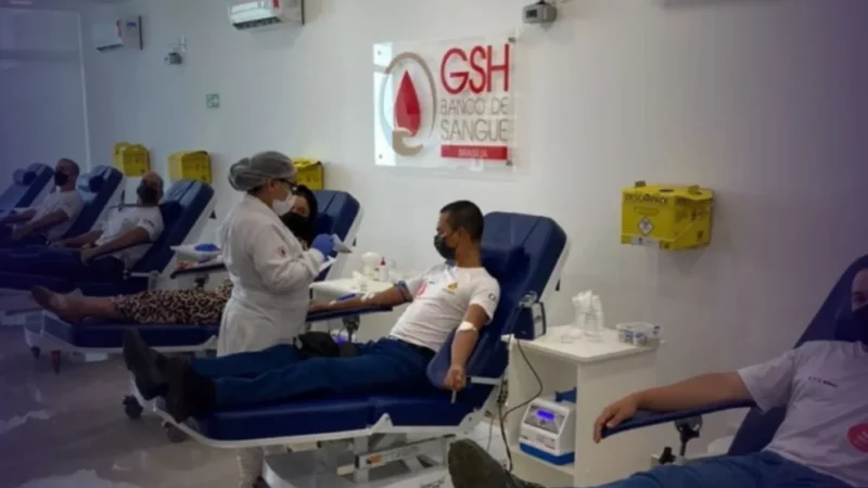 GSH Banco de Sangue inicia agosto com estoques 75% abaixo do ideal