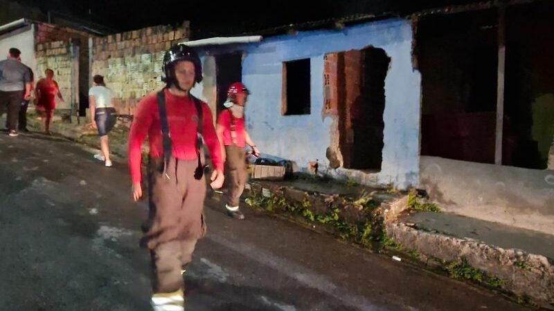 Incêndio assusta moradores após ventilador pegar fogo