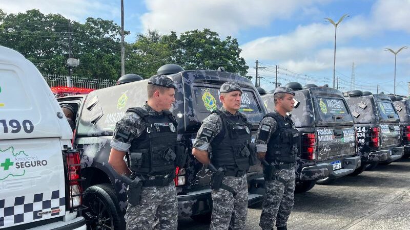Amazonas reforça segurança com 244 novas viaturas equipadas com tecnologia de ponta; confira
